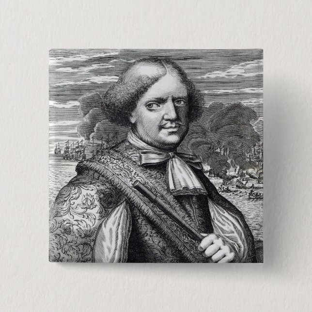 Henry Morgan, 1678 Pinback Button (Front)
