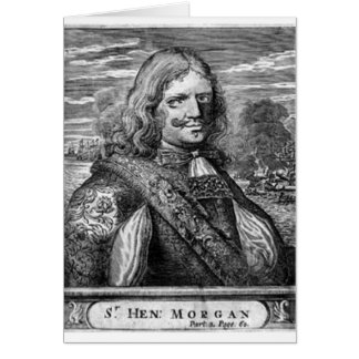 Henry Morgan Pirate Portrait Cards
