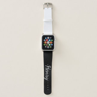 Henry Name typography Personalized Gift Apple Watch Band