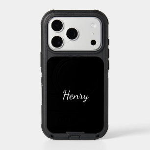 Henry Name typography Personalized Gift  iPhone 17 Pro Case