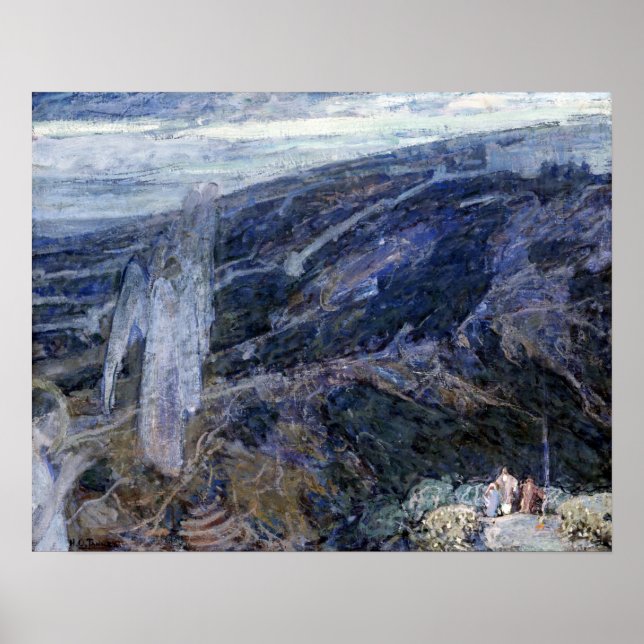 Henry Ossawa Tanner Angels Poster (Front)