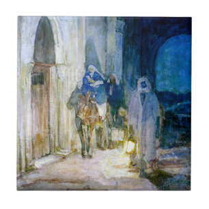 Henry Ossawa Tanner Flight into Egypt Ceramic Tile