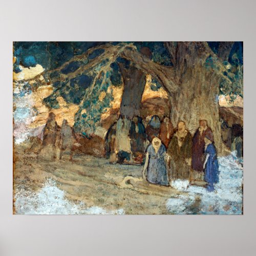 Henry Ossawa Tanner He Healed the Sick Poster