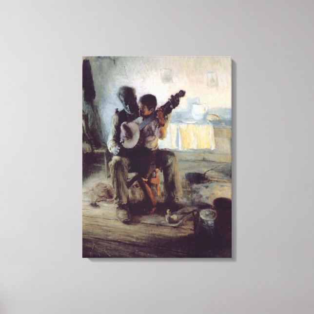 Henry Ossawa Tanner on Canvas Print (Front)