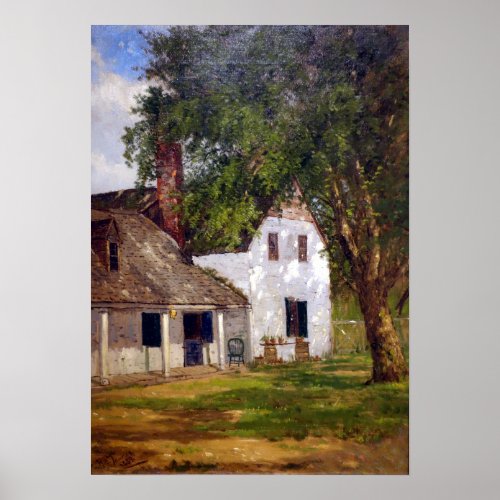 Henry Ossawa Tanner Wynkoop House Old Haarlem Poster