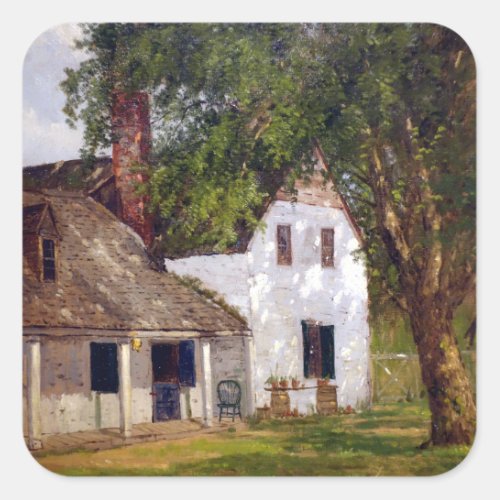 Henry Ossawa Tanner Wynkoop House Old Haarlem Square Sticker