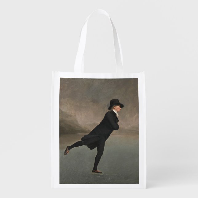 Henry Raeburn - The Skating Minister Grocery Bag (Front)