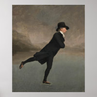 Henry Raeburn - The Skating Minister Print