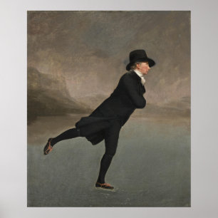 Henry Raeburn - The Skating Minister Print