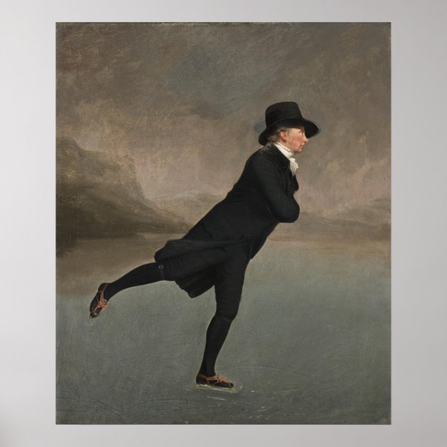 Henry Raeburn - The Skating Minister Print (Front)