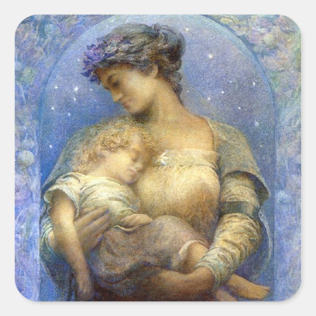Henry Raymond Thompson: O Holy Night Square Sticker (Front)