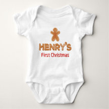Henry’s First Christmas Gingerbread Personalized