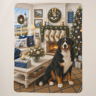 Henry, The Bernie’s Mountain Dog Sherpa Blanket