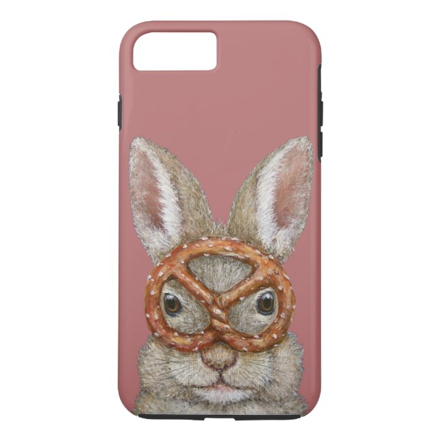 Henry the bunny iPhone 8 Plus/7 Plus, Tough Case (Back)
