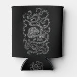 Henry the Happy Octopus (black) Can Cooler