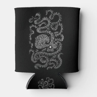 Henry the Happy Octopus (black) Can Cooler