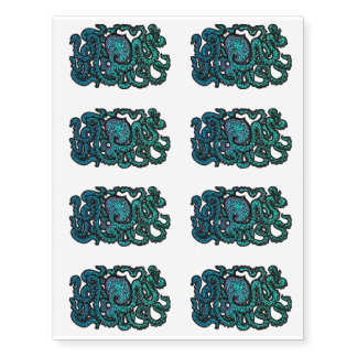 Henry the Happy Octopus Tattoos