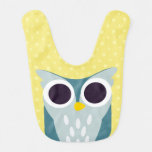 Henry the Owl Baby Bib