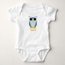 Henry the Owl Baby Bodysuit