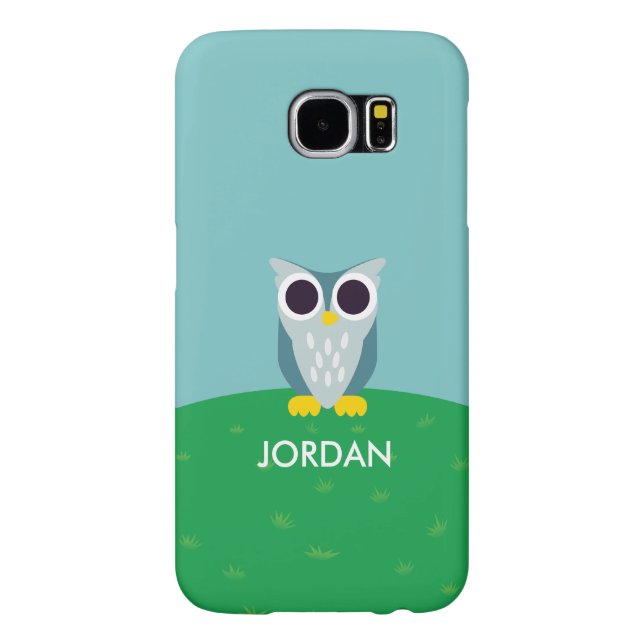 Henry the Owl Case-Mate Samsung Galaxy Case (Back)