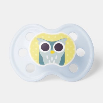 Henry The Owl Pacifier by peekaboobarn at Zazzle