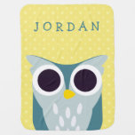 Henry the Owl Stroller Blanket