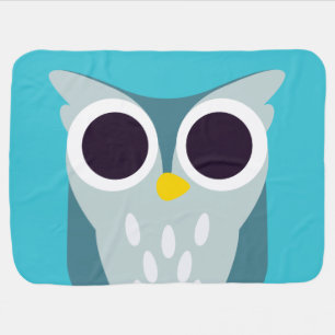 Henry the Owl Swaddle Blanket