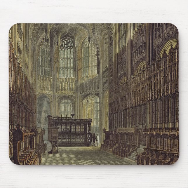 Henry the Seventh Chapel, plate 8 from 'Westminste Mouse Pad (Front)