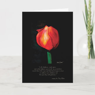 Henry the Tulip Bulb Greeting Card