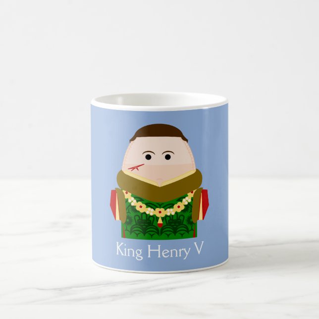Henry V King of England Coffee Mug (Center)