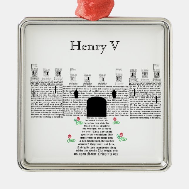 Henry V Ornament (Front)