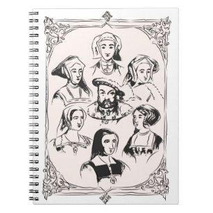 Henry VIII and wives Notebook