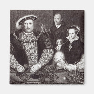 Henry VIII, his daughter Queen Mary Magnet
