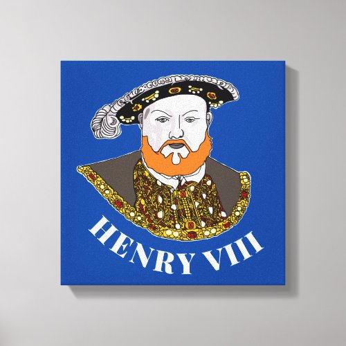 Henry Viii King of England Tudor Ruler Canvas Print