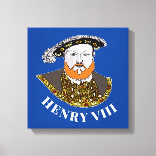 Henry Viii King of England Tudor Ruler Canvas Print