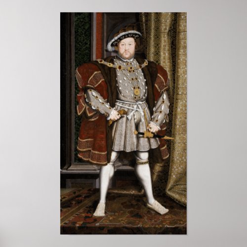 Henry VIII of England Poster