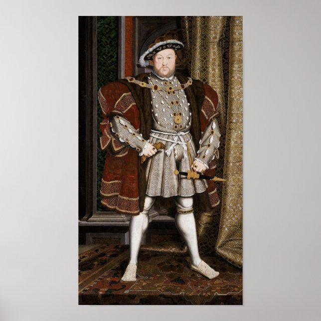 Henry VIII of England Poster (Front)