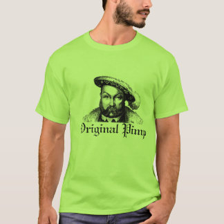 Henry VIII: Original Pimp (Green) T-Shirt