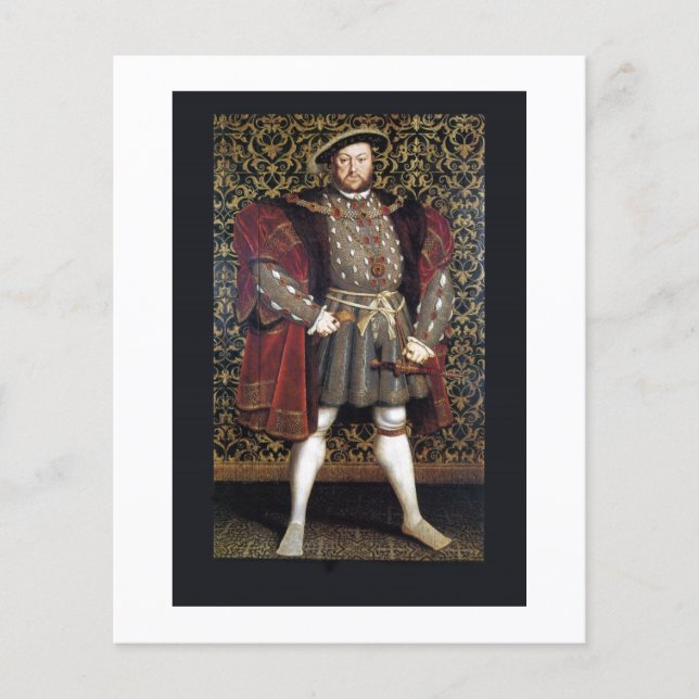 Henry VIII Portrait Flyer (Front)