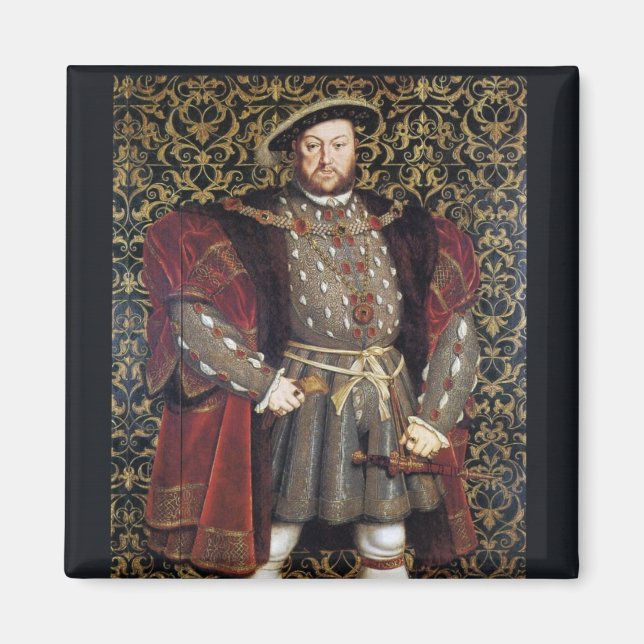 Henry VIII Portrait Magnet (Front)