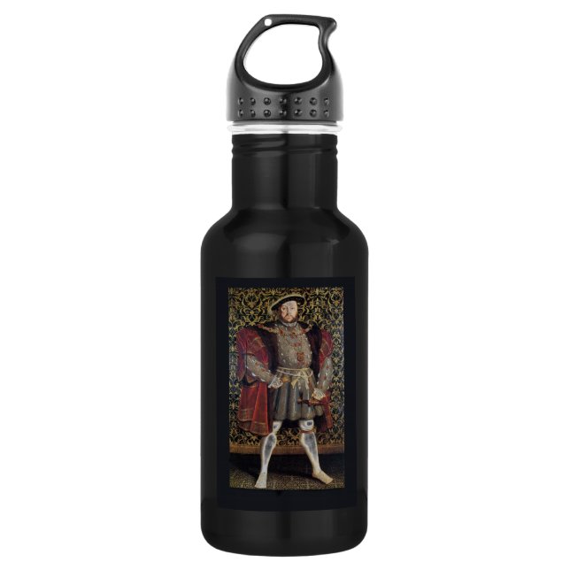 Henry VIII Portrait Water Bottle (Front)