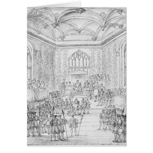 Henry VIII receiving Montmorency (Front)