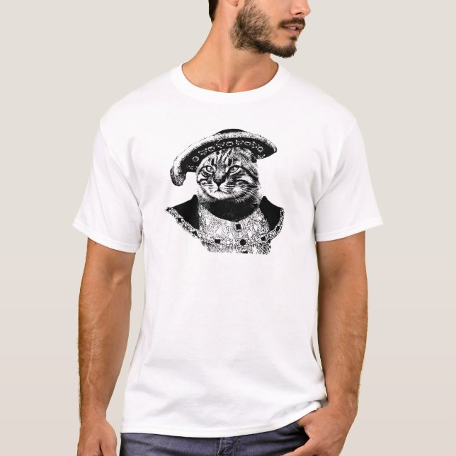 Henry VIII Tabby T-Shirt (Front)