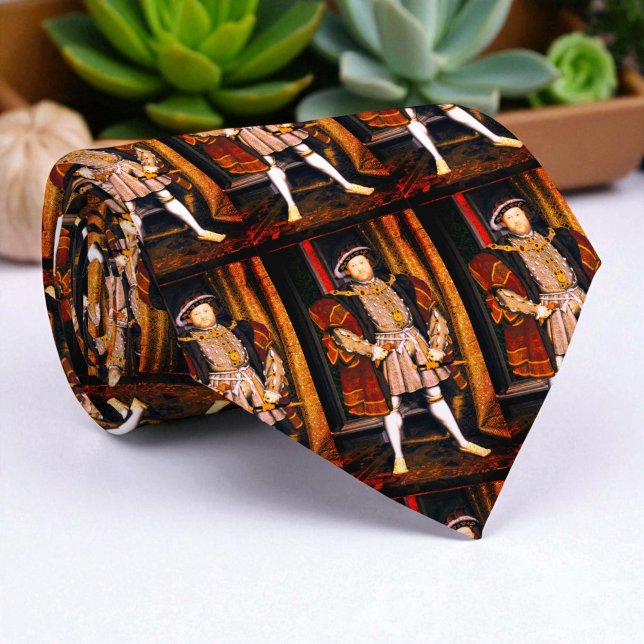 Henry VIII Tudors History King England six Wives Neck Tie (Creator Uploaded)
