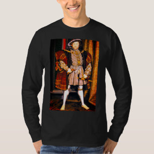 Henry VIII Tudors History King England six Wives T-Shirt