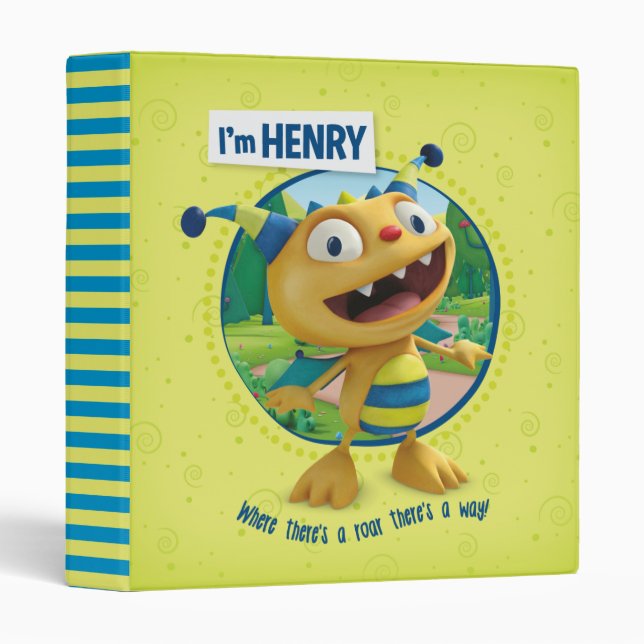 Henry - Where there's a roar there's a way! Binder (Front/Spine)