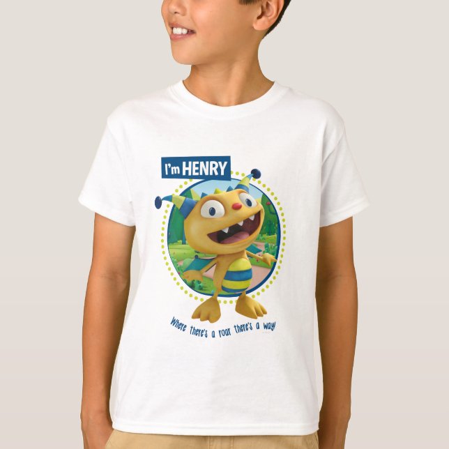 Henry - Where there's a roar there's a way! T-Shirt (Front)
