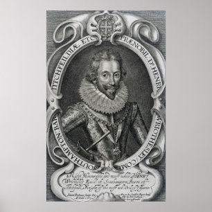Henry Wriothesley, 3rd Earl of Southampton, 1617 Poster
