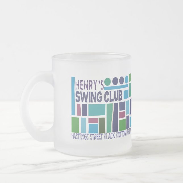 Henry's Swing Club Frosted Coffee Mug (Left)