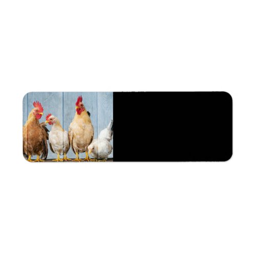 Hens and Chicks Label